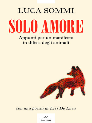 cover image of Solo amore
